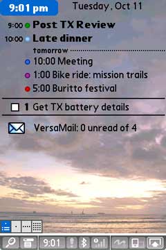 Palm TX Review Screenshot